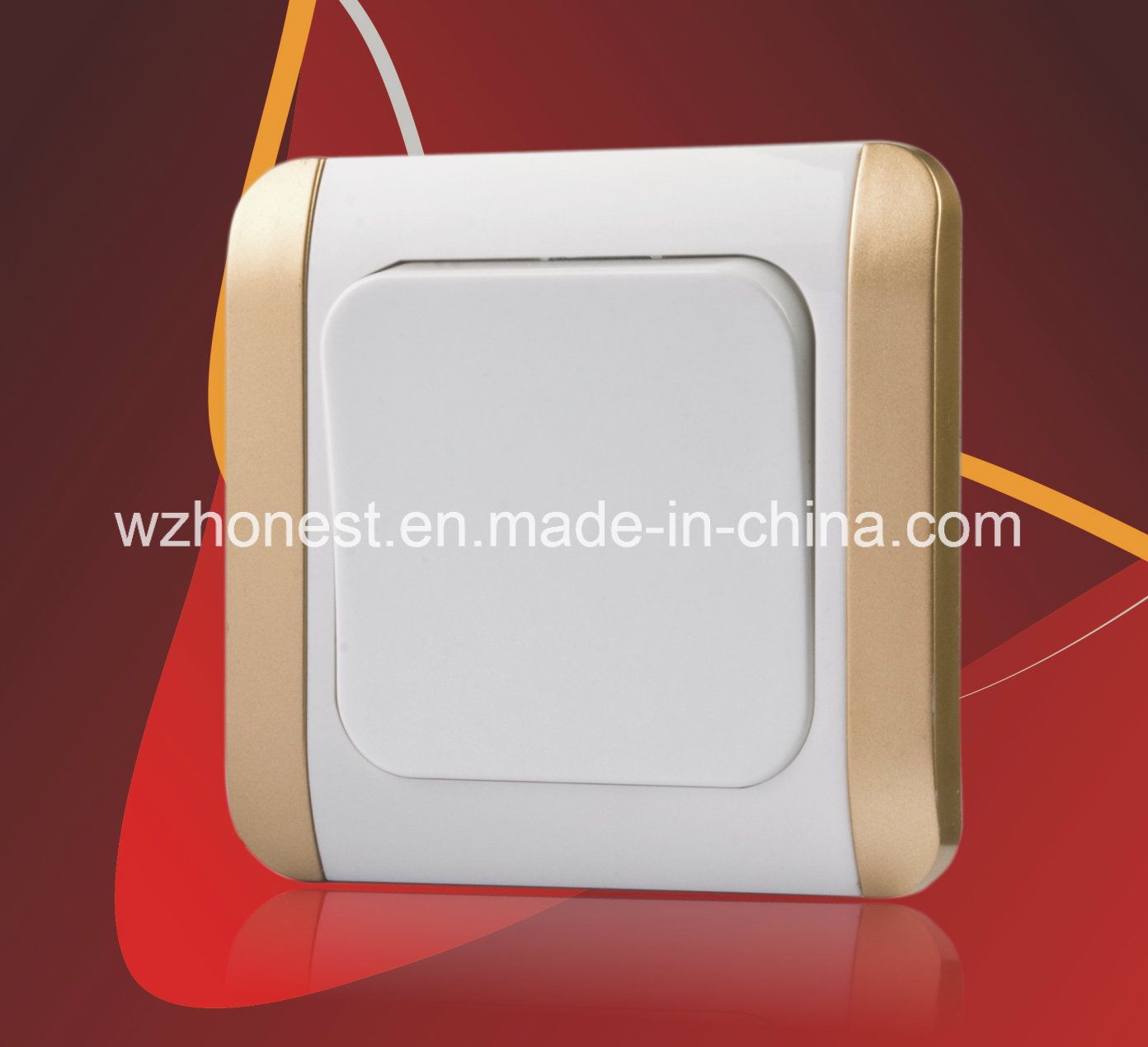 Made in China Factory Color Electric Socket Switch European Power Wall Switch Made in China Factory