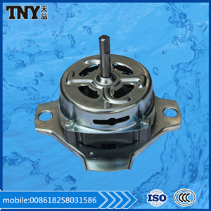 3, 5 Legs Copper Wire White Color Washing Machine Motor