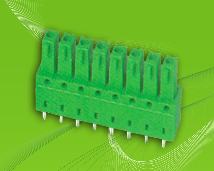Pluggable Terminal Block for Wire to Wire or Wire to Board Connection