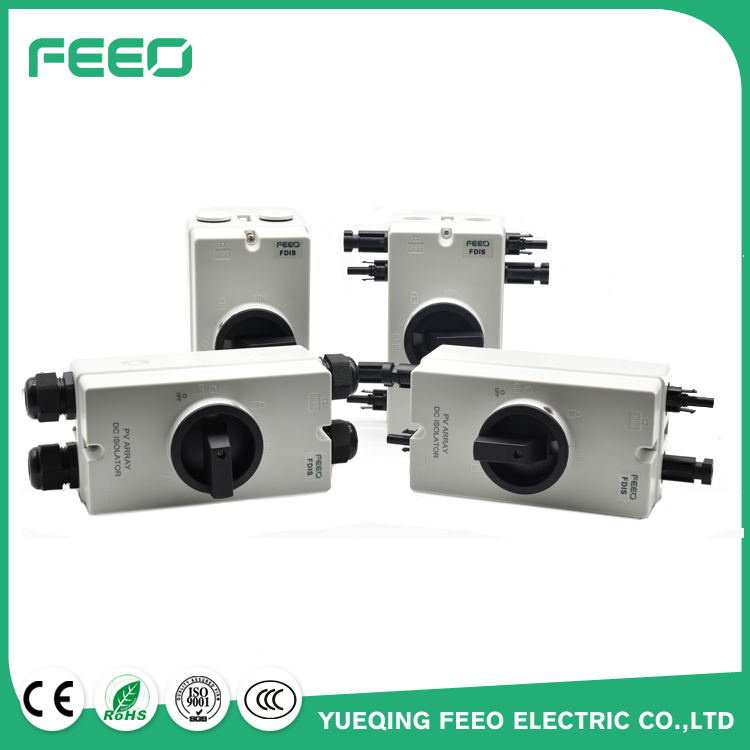Electrical Power Isolator PV System 16A 3p 600VDC Switch Disconnector