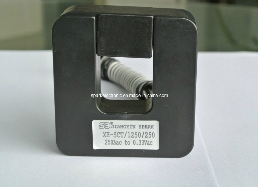 Current Transformer, Split Core, 0.333V, 400A, Window 1.25 '' (31.8 cm)