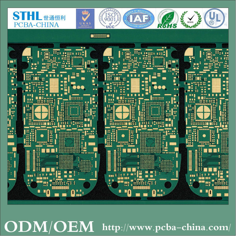 Immersion Gold Multilayer Heater Control Power PCB Board