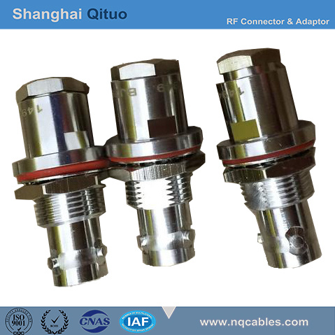 RF Connector BNC Straight Female Jack End-Tooth Triple Coxial (BNC Triple Coxial-KY2)