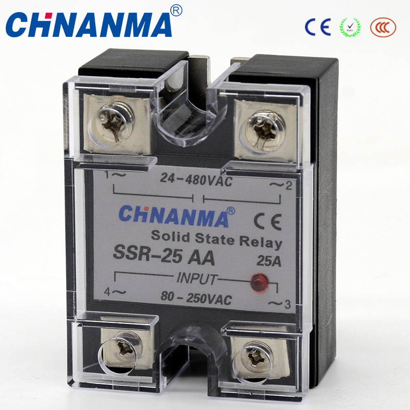SSR-10da 10A 3-32V DC to 5-250V DC Solid State Relay