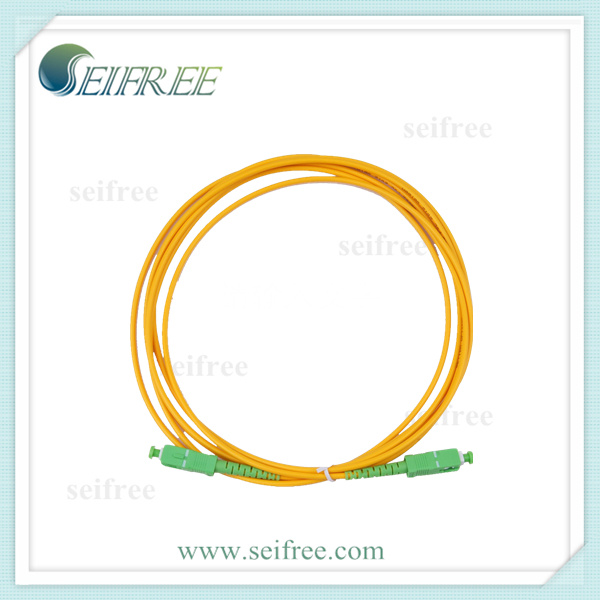 SC/APC SM 9/125 Fiber Optic Patchcord