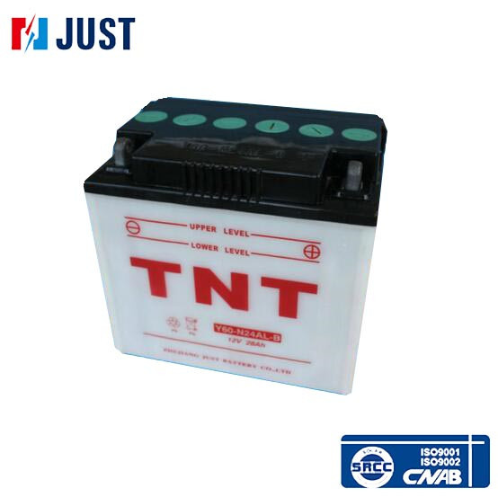 Motorcycle Battery (Y60-N24AL-B) Dry Charged Battery
