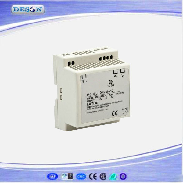60W Single Output SMPS DIN Rail Switching Mode Power Supply