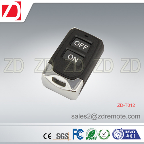 2 Button on/off RF Universal Remote Control for Motor with EV1527
