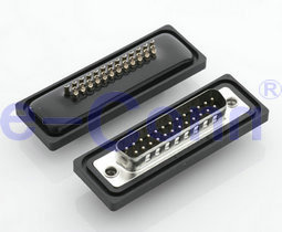 Waterproof Panel Mount Solder Cup D-SUB Connector IP67 Male