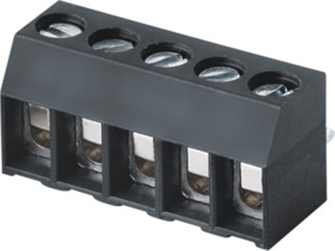 Black Material PCB Terminal Block for Board (WJ350C)