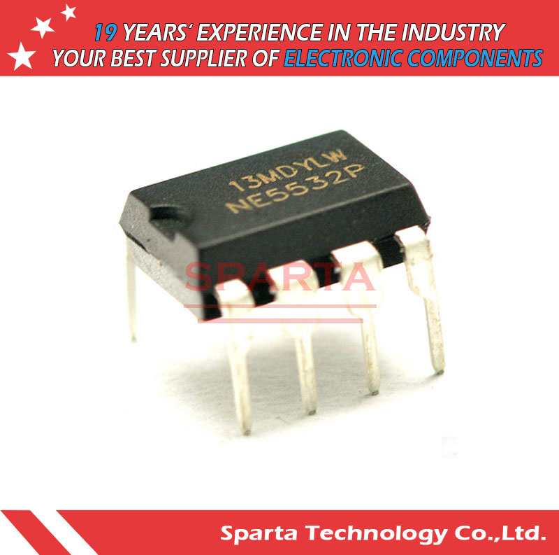 Ne5532p Ne5532 IC Opamp Gp 10MHz 8DIP Integrated Circuit