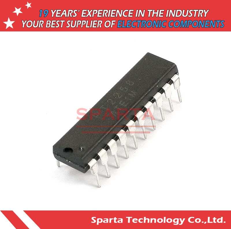 PT2258 6-Channel Electronic Volume Controller IC Integrated Circuit