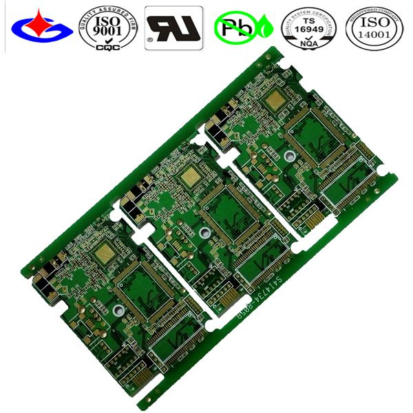 High Frequency Printed Circuit PCB with 0.2mm Hole