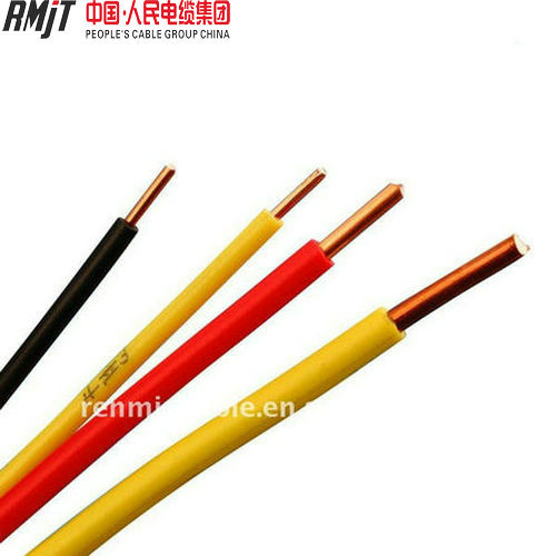 H07V-U 1.5mm 2.5mm Copper Core PVC Coated Electric Cable Building Wire