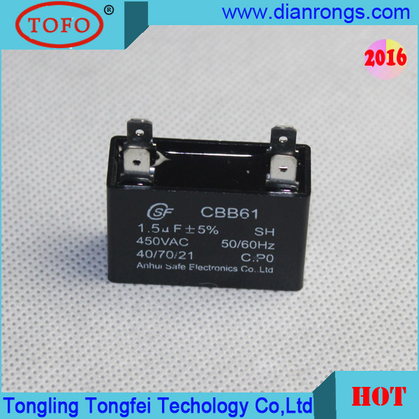 450V 1.5UF Box Capacitor (CBB61)