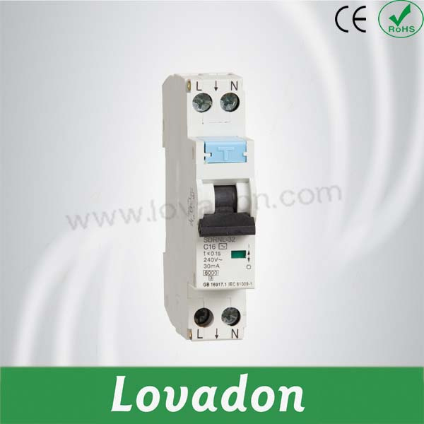 Good Quality Lrnl-32 RCBO (RCCB with overcurrent protection)