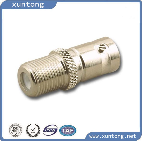 BNC Female (Jack) to F Female (Jack) Adapter
