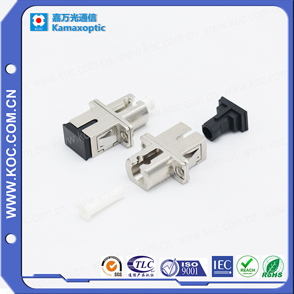 Sc-LC Hybrid Fiber Optic Adapter