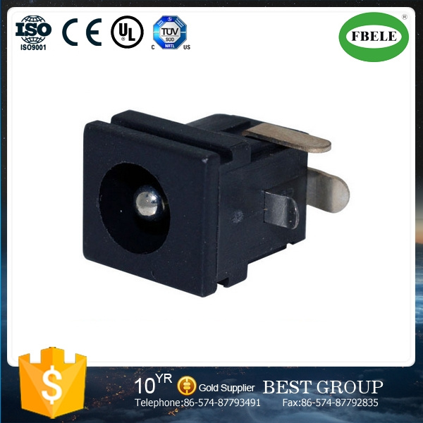 Pin = 2.0 / 2.5mm Slot Type Plate Inserted DC Socket