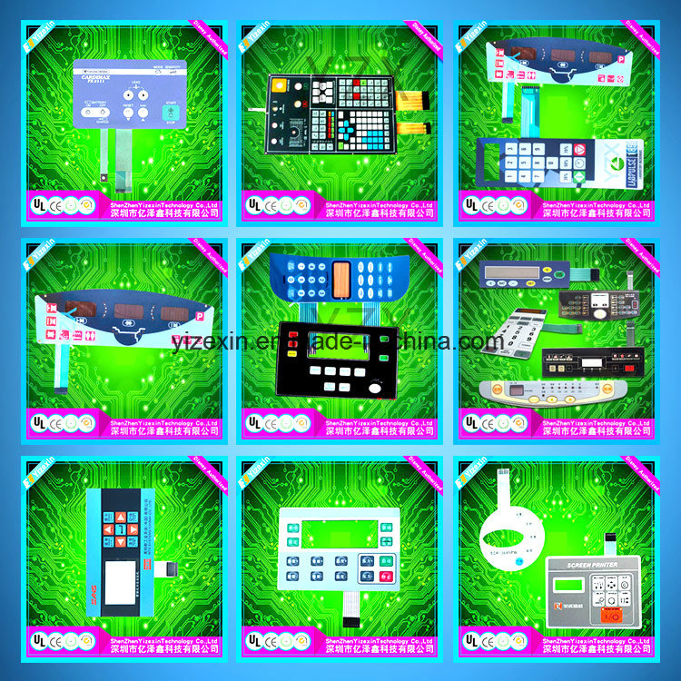 Lifetime 100, 000 Times Keypad Tactile Membrane Switch