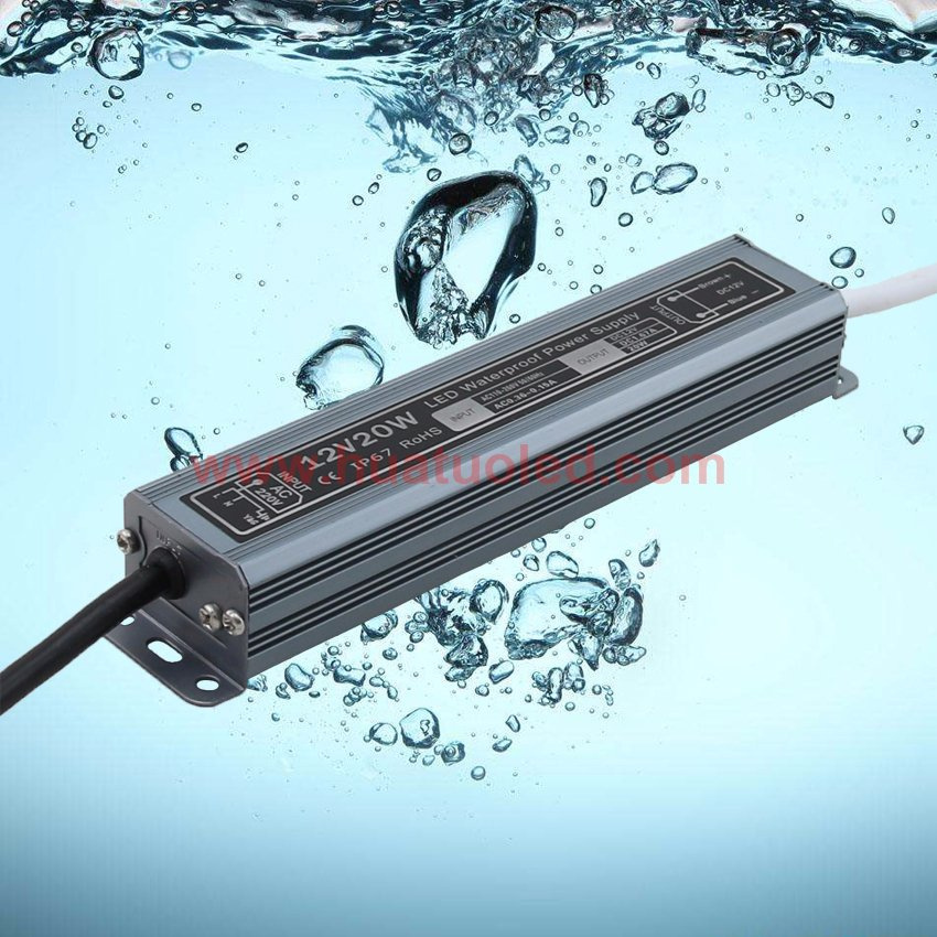 12V 1A 20W Waterproof LED Light Display Board Module Htl