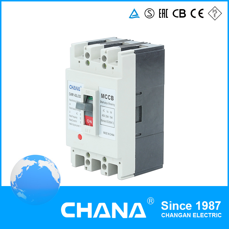 225A 3p/4p Ce and TUV Certificates Moulded Case Circuit Breaker MCCB