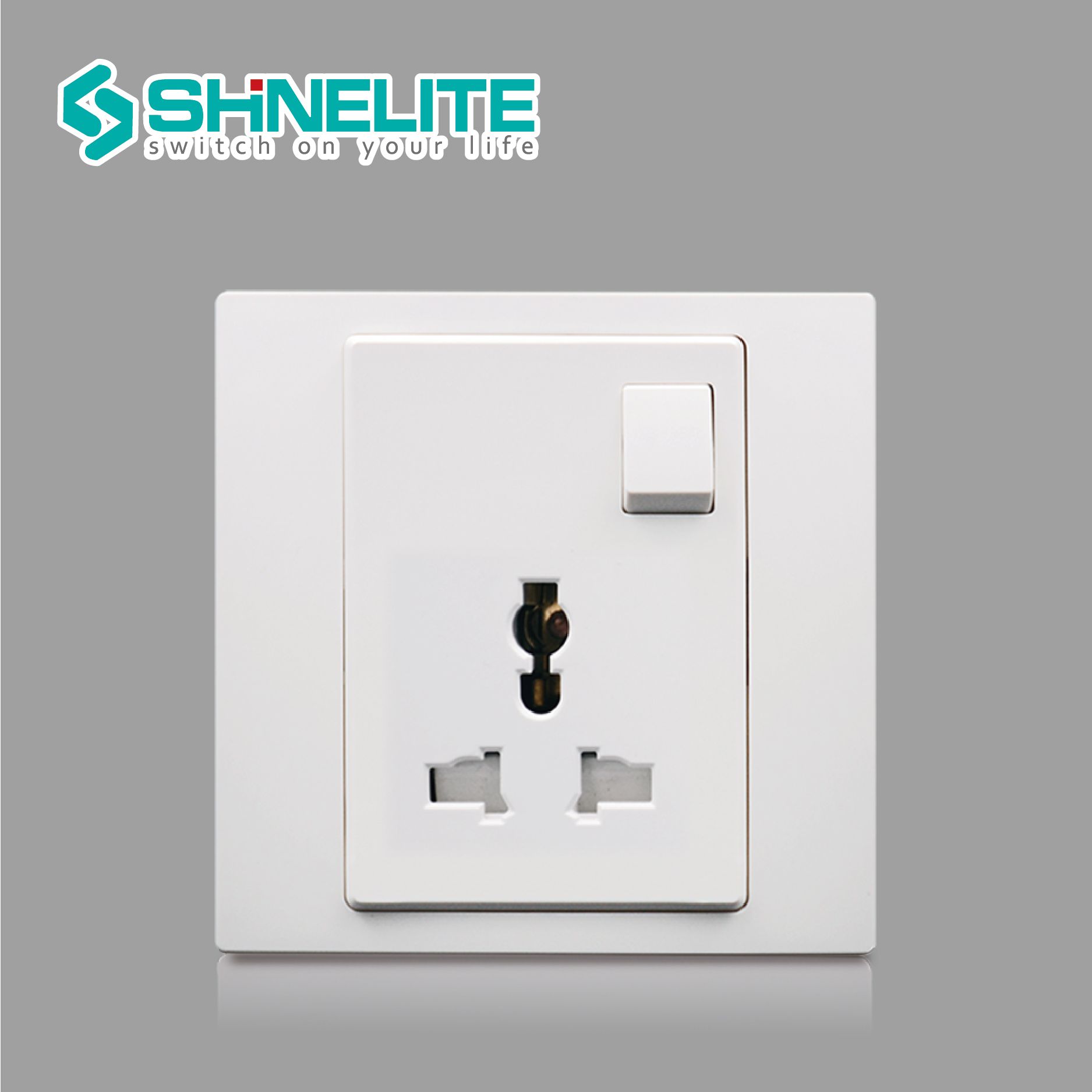 Professional 13A Multi Function Wall Socket with Switch