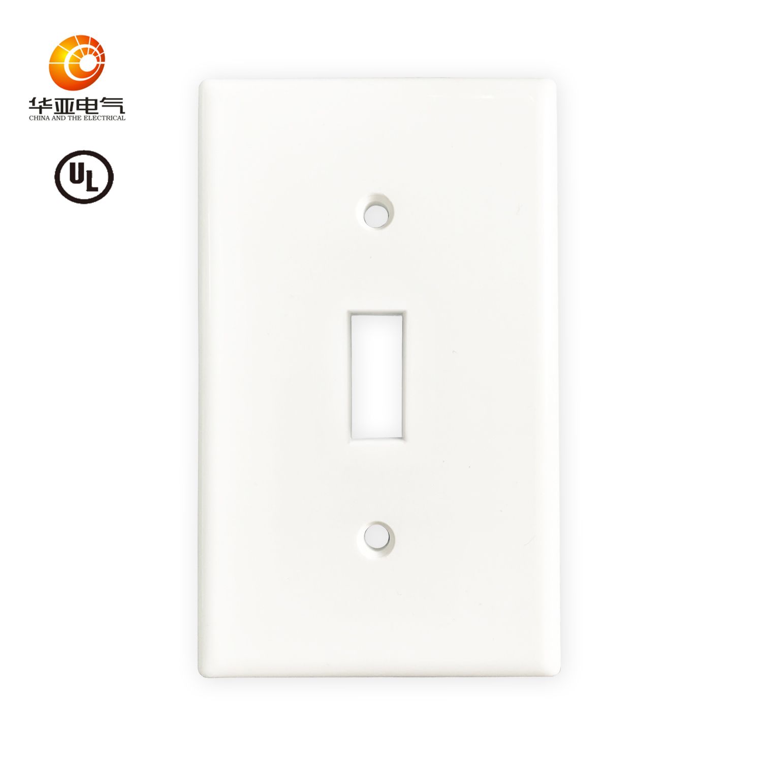 UL Approval 1 Gang Toggle Switch Cover/Wallplate 2.75''x4.5''