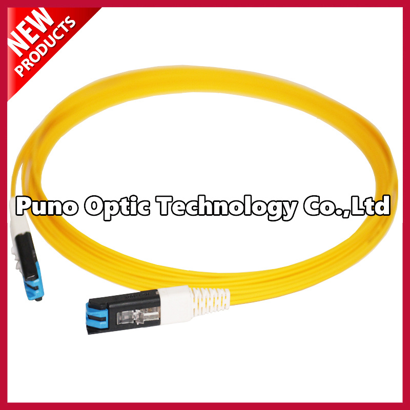 Singlemode GGP Fiber Connected VF45 Cable Fiber Patch Cord