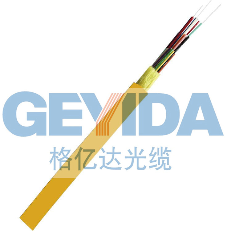 24 Core Indoor Distribution Optical Fiber Cable with All Lszh