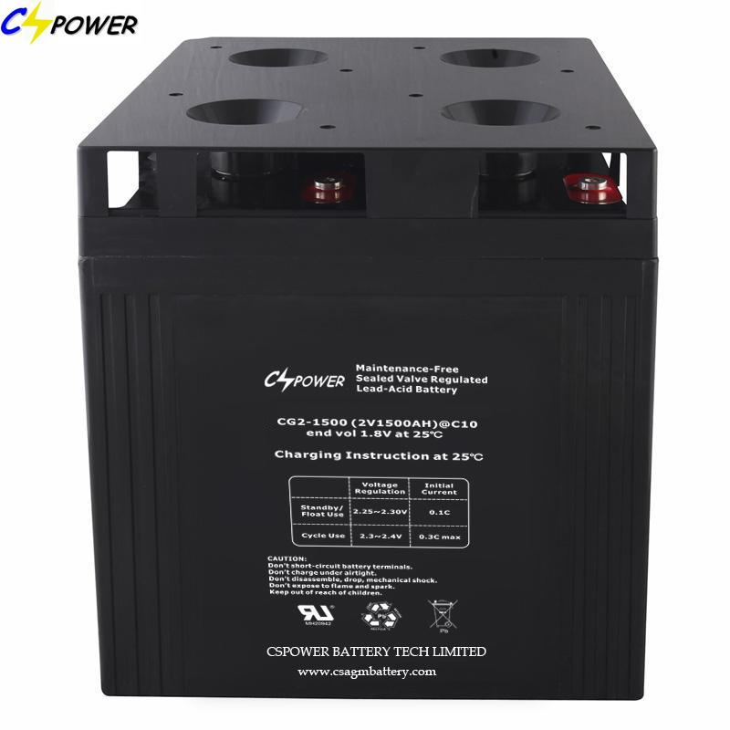 Hight Quality AGM Battery for Solar Systems 2V1200ah