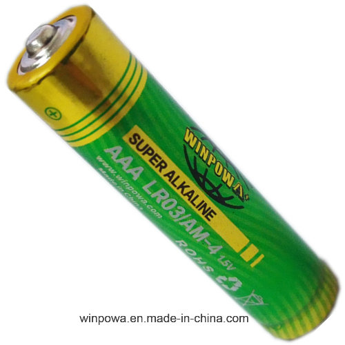 High Temperature Leakage Resistance Um 4 Alkaline 1.5V Battery
