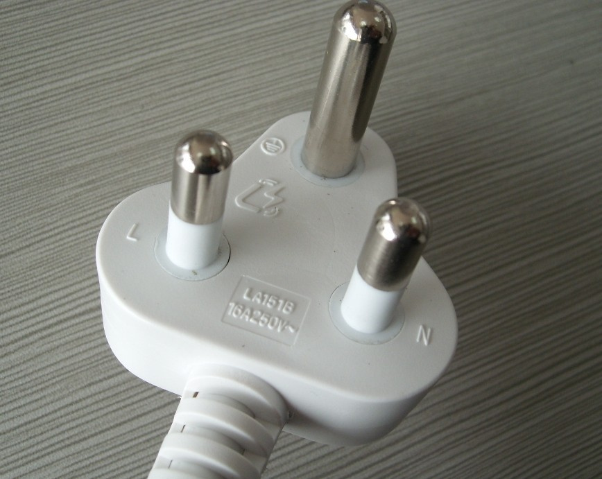 South Africa Plug with Insulation Pin 16A