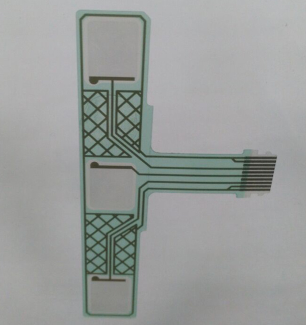Capacitive Membrane Switch Using Transparent Siliver