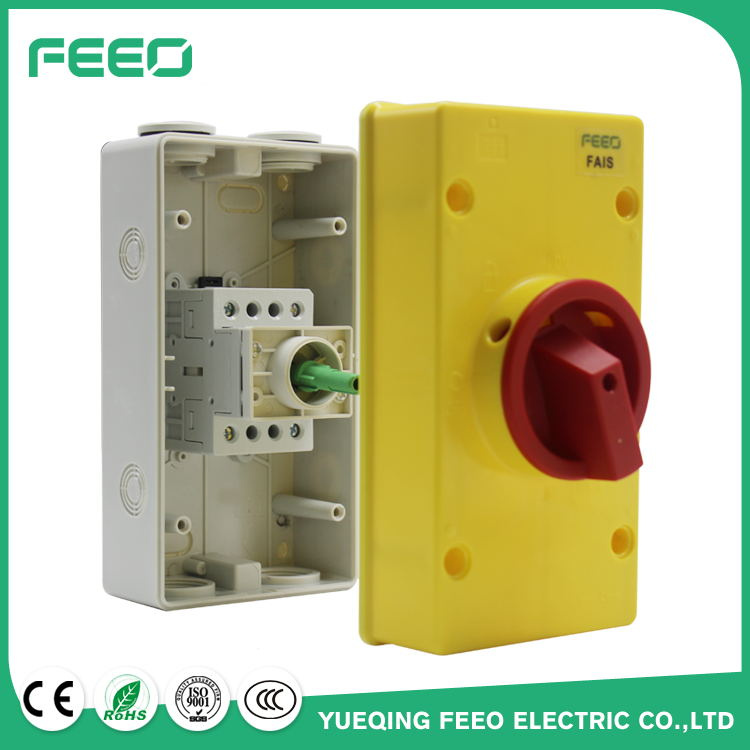 Chinese Factory Supply 3pole 20A Fais Series Isolator Switch
