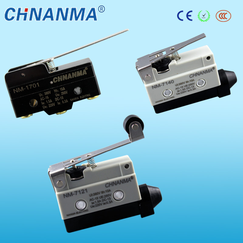 Horizontal Short Roll Lever Micro Switch