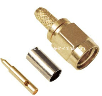 Cheapest SMA Plug Connector Crimp Coaxial Cable Rg174