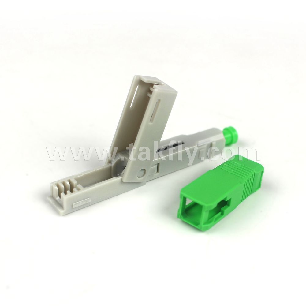 Sc/APC Fast Connector Field Installable Connector