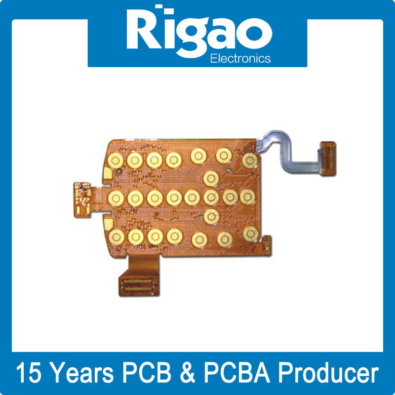 Shenzhen Electronics Single Sided Flexible Circuit Board for Keypad From Rigao Manufacturer
