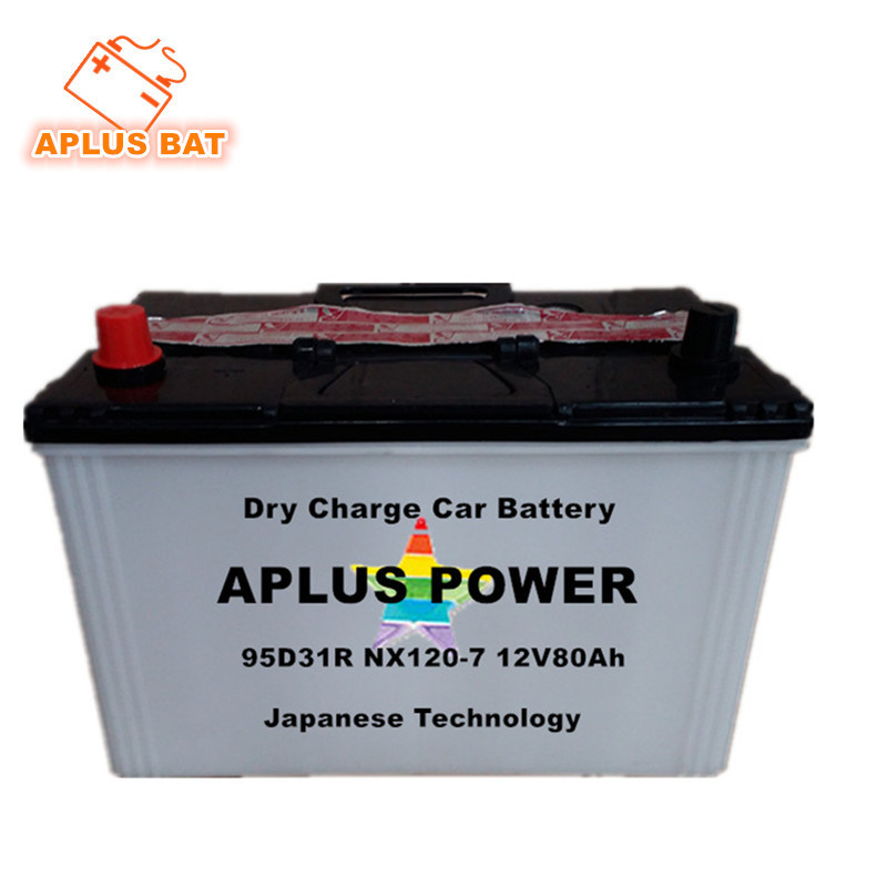 Advanced Performance 12V 80ah Car Storage Battery 95D31r Nx120-7
