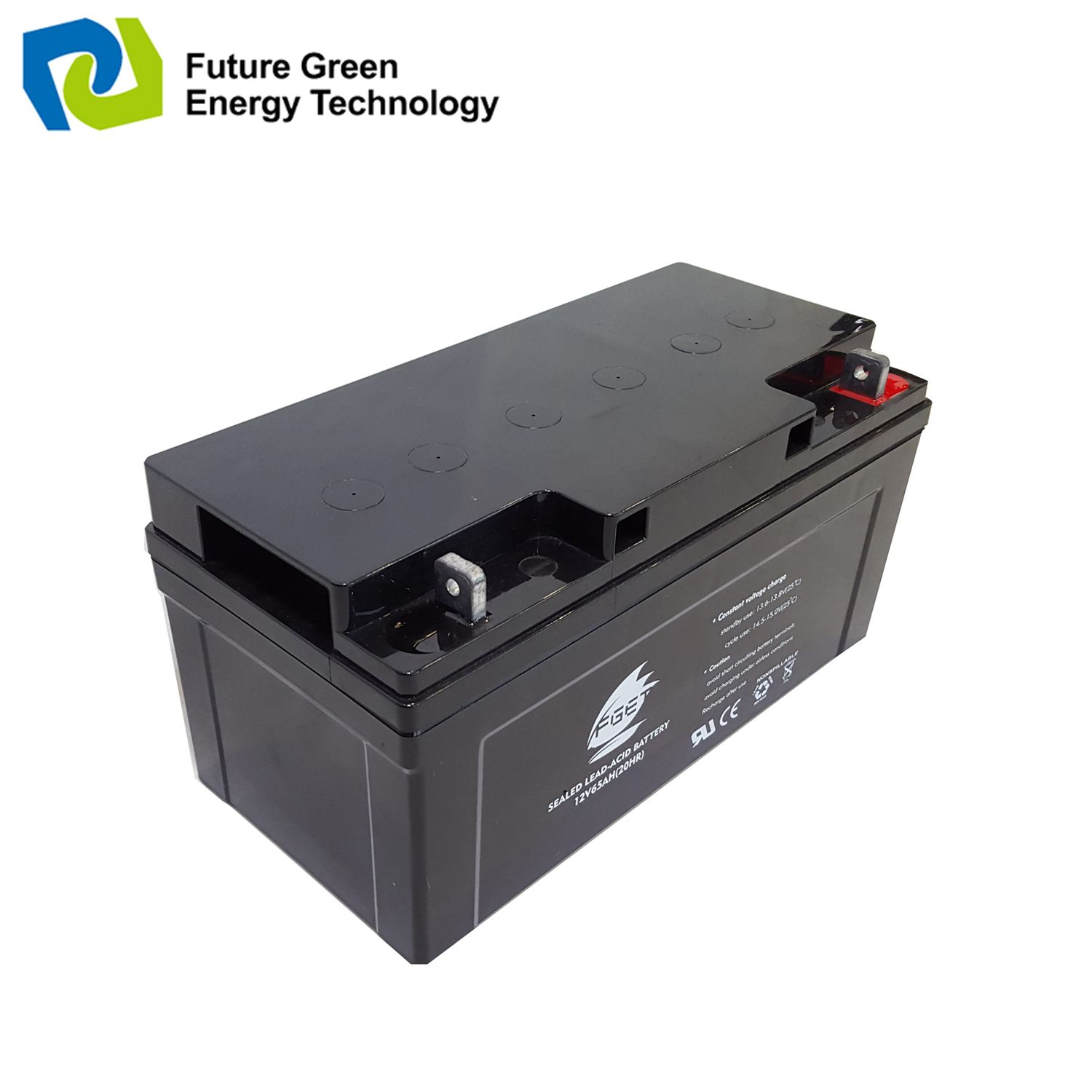 12V 65ah VRLA Deep Cycle Solar Power Storage Battery for Panels