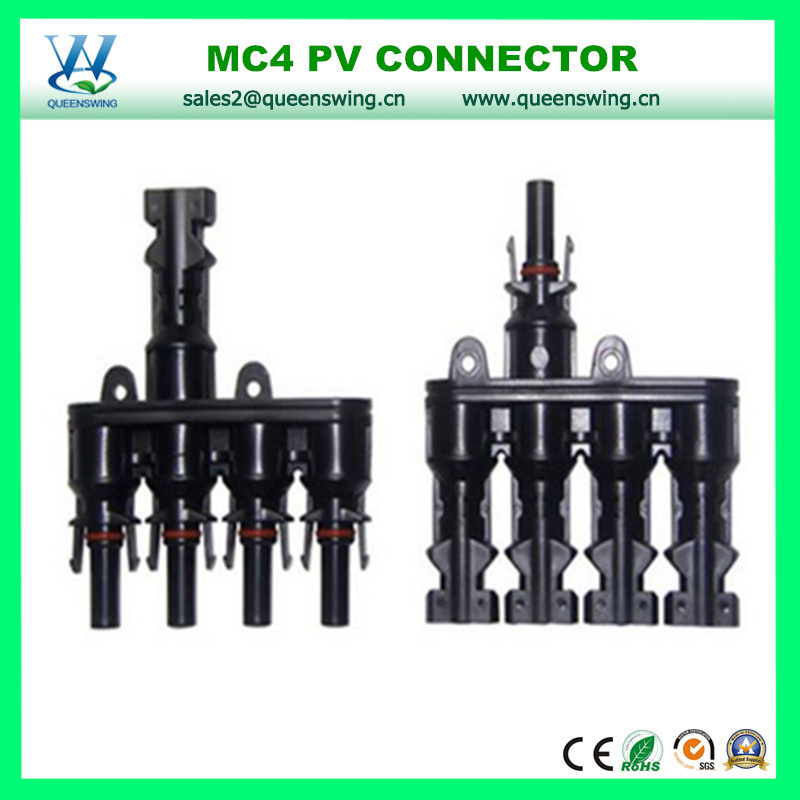 M/FM 4 to 1 Mc4 T Branch 30A Solar Panel Connector (MCH401)