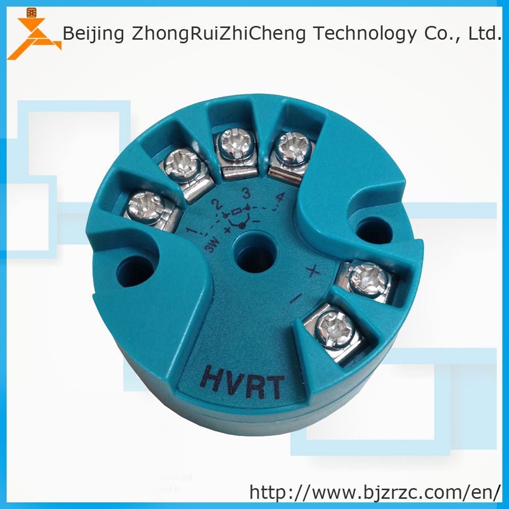 Head Mounted 2/3/4 Wire PT100 Temperature Transmitter