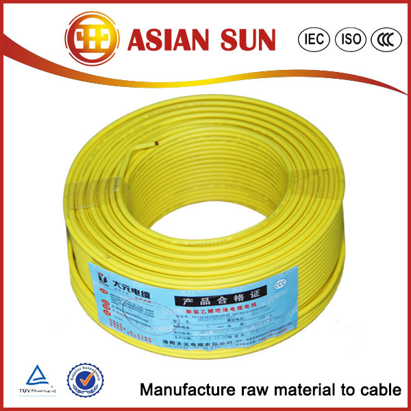 Professional 450/750V PVC Insulated Electrical Wire Prices