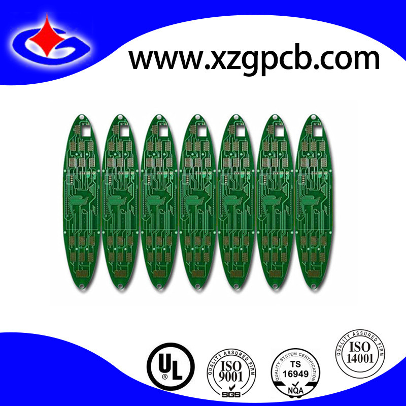 Double Side PCB Circuit Board with Carbon Ink for Key