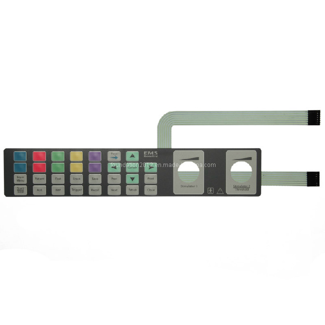 Polydome Graphic Overlay Panel Keyboard Keypad Membrane Switches