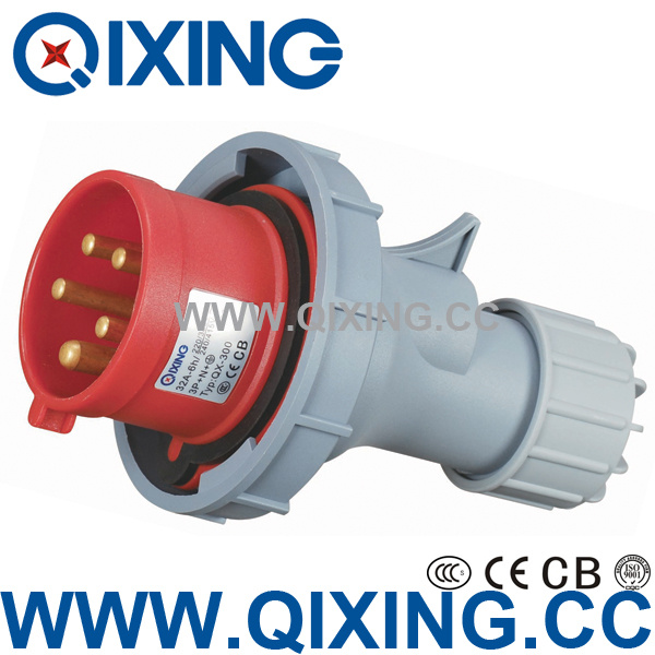 CE Plastic 32A Waterproof Industrial Electric Plug&Socket