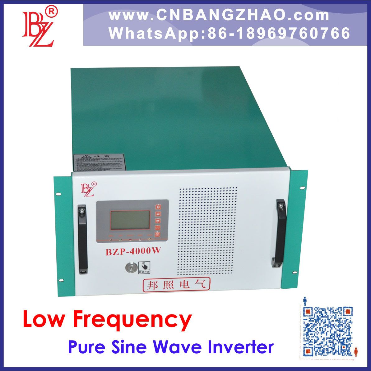 Static State Transduce Low Frequency Voltage Converter 6000W AC to AC Converter
