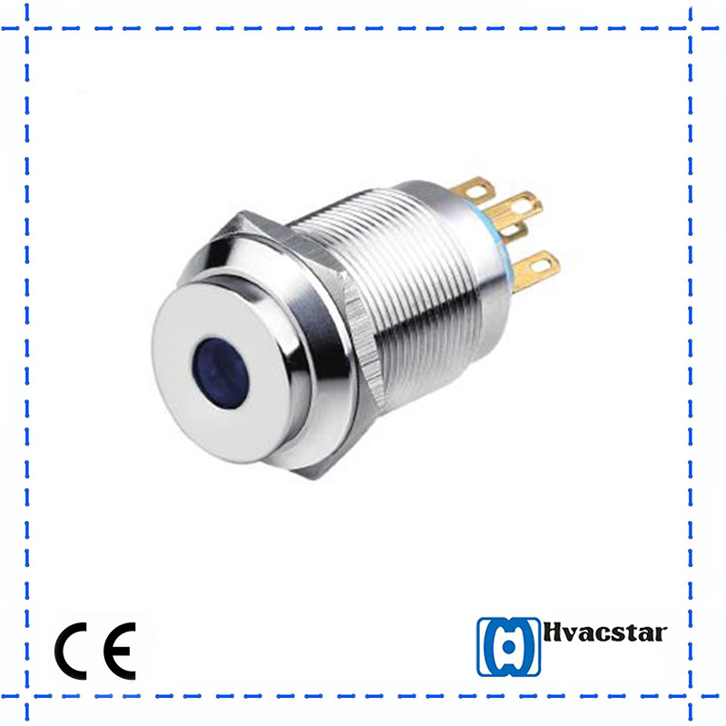 22mm Metal Indicator Push Button Switch