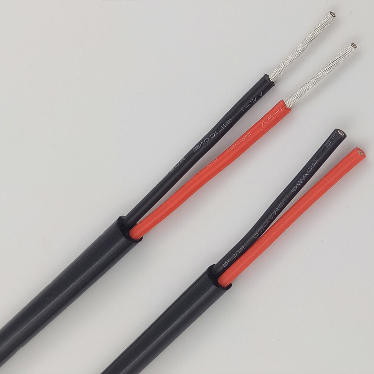 Silicone Rubber Coated LED Lamps Electrical Wire Cable